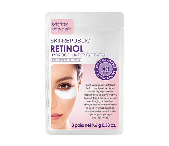 SKINREPUBLIC Retinol Hydra Eye Patch 3 Stück