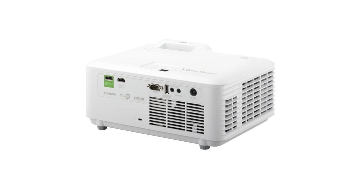 ViewSonicLS710-4KE 4K Laser Home Projector​  (Wit, 3500 ANSI Lumen, Ontworpen voor Xbox)