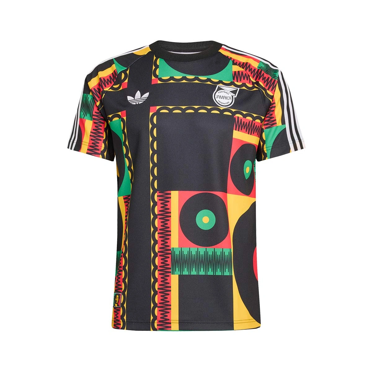 T-Shirt adidas Jamaica Fanswear Originals Adicolor Fanswear Mundial 2026
