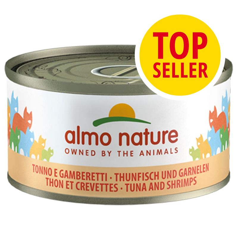 Almo Nature, poisson 6 x 70 g