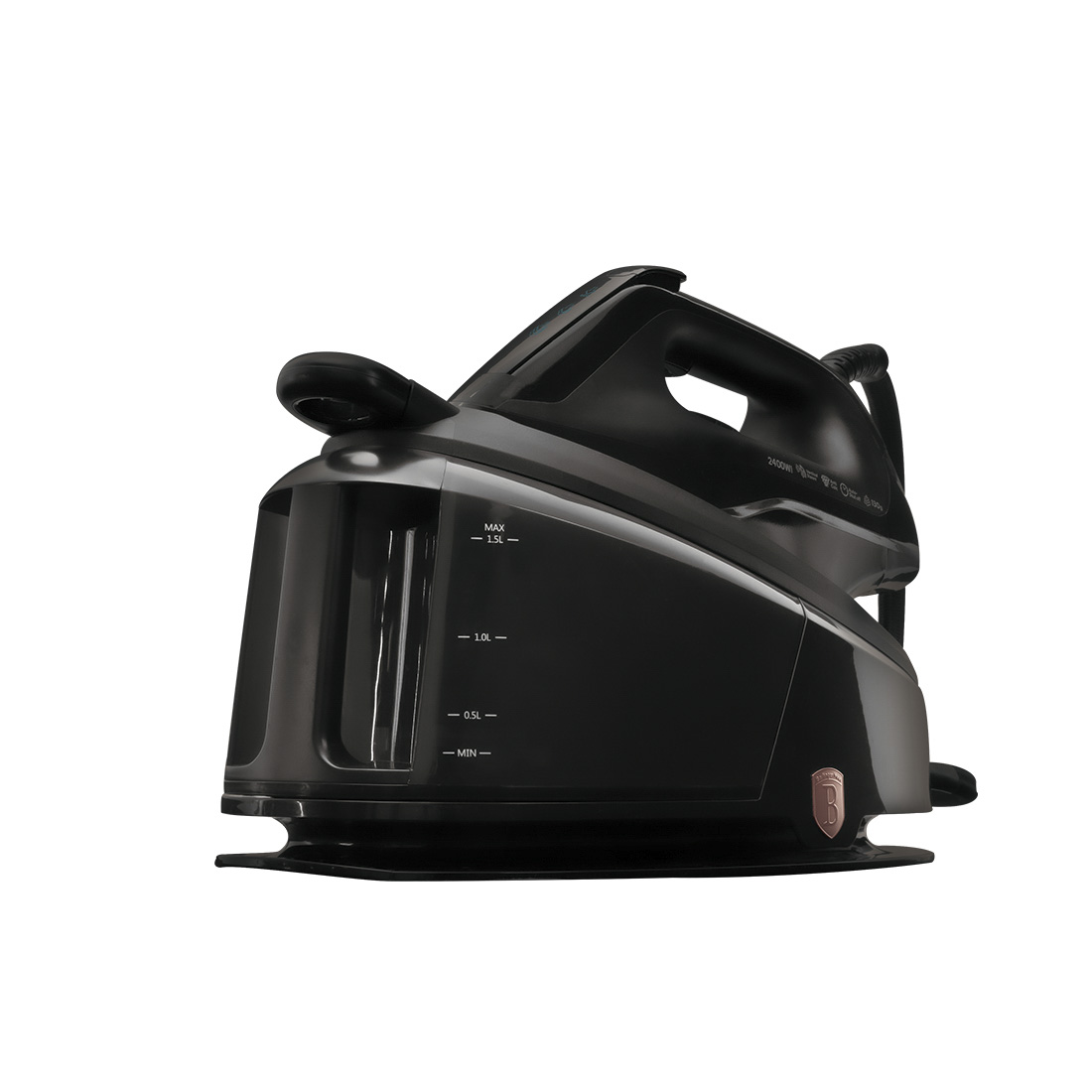 Berlinger Haus Dampfstation 2200W Black Rose Collection