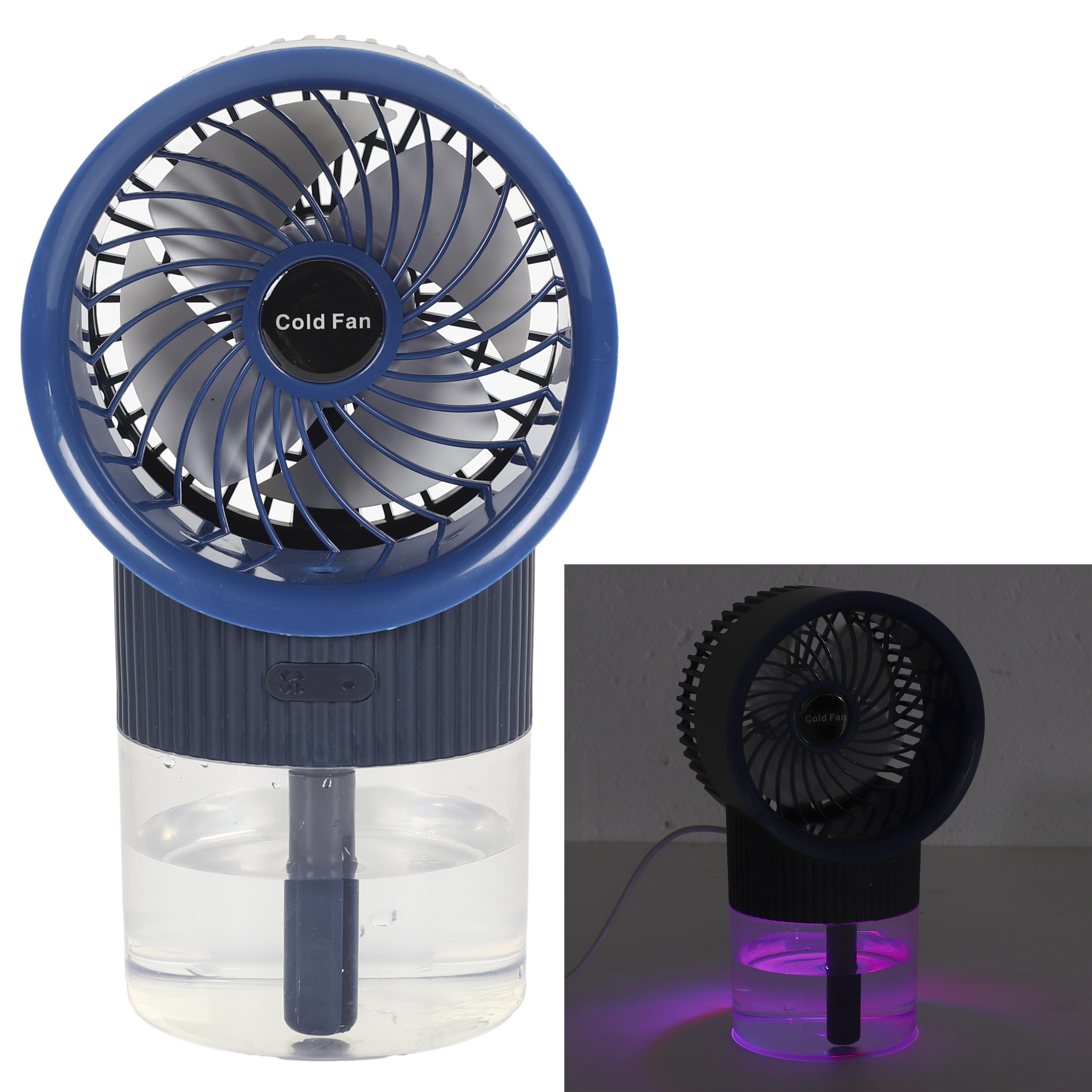VENTILATEUR BRUMISATEUR 3 VITESSES USB