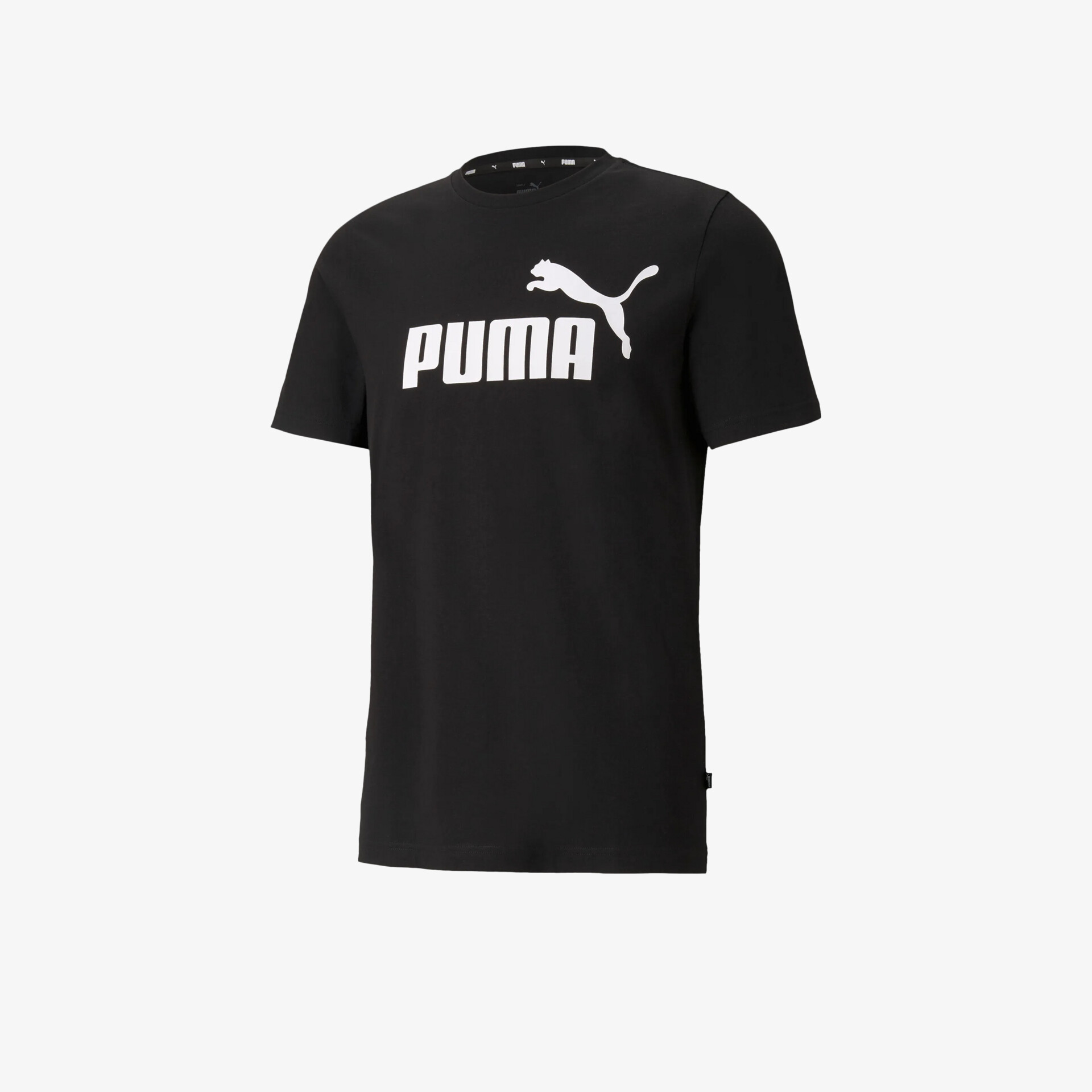 PUMA ESS Logo Herren T-Shirt schwarz