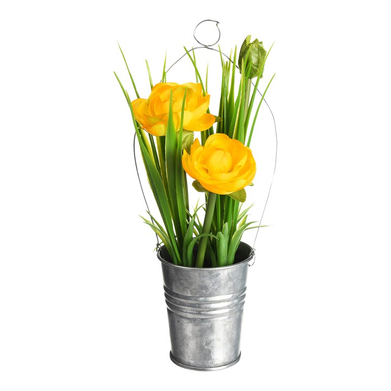gelb, ⌀ 5,5 x H 22 cm