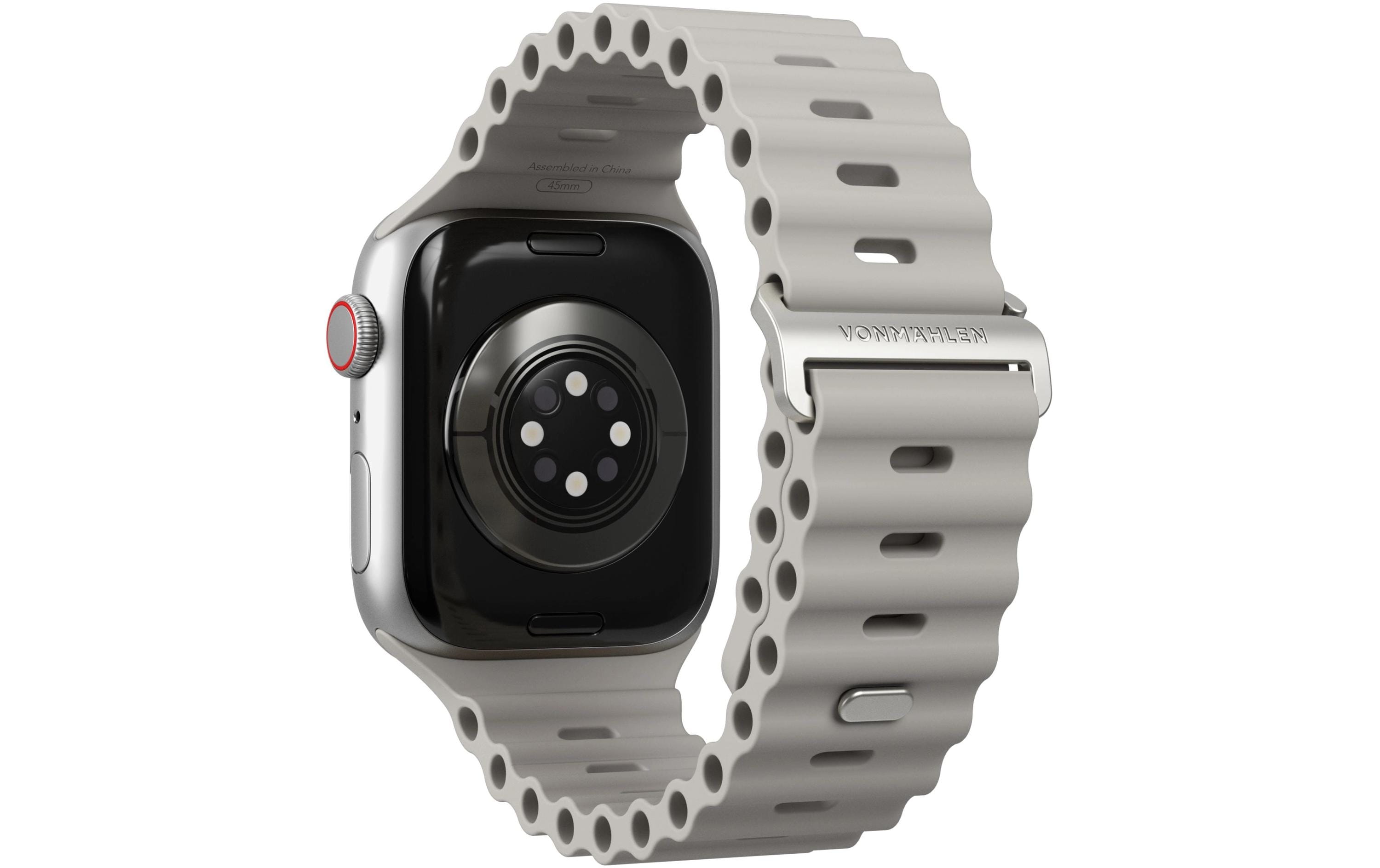 Wave Band 2 Apple Watch 42/44/45/49 mm CreamArmband für Apple Watch 42/44/45/49 mm