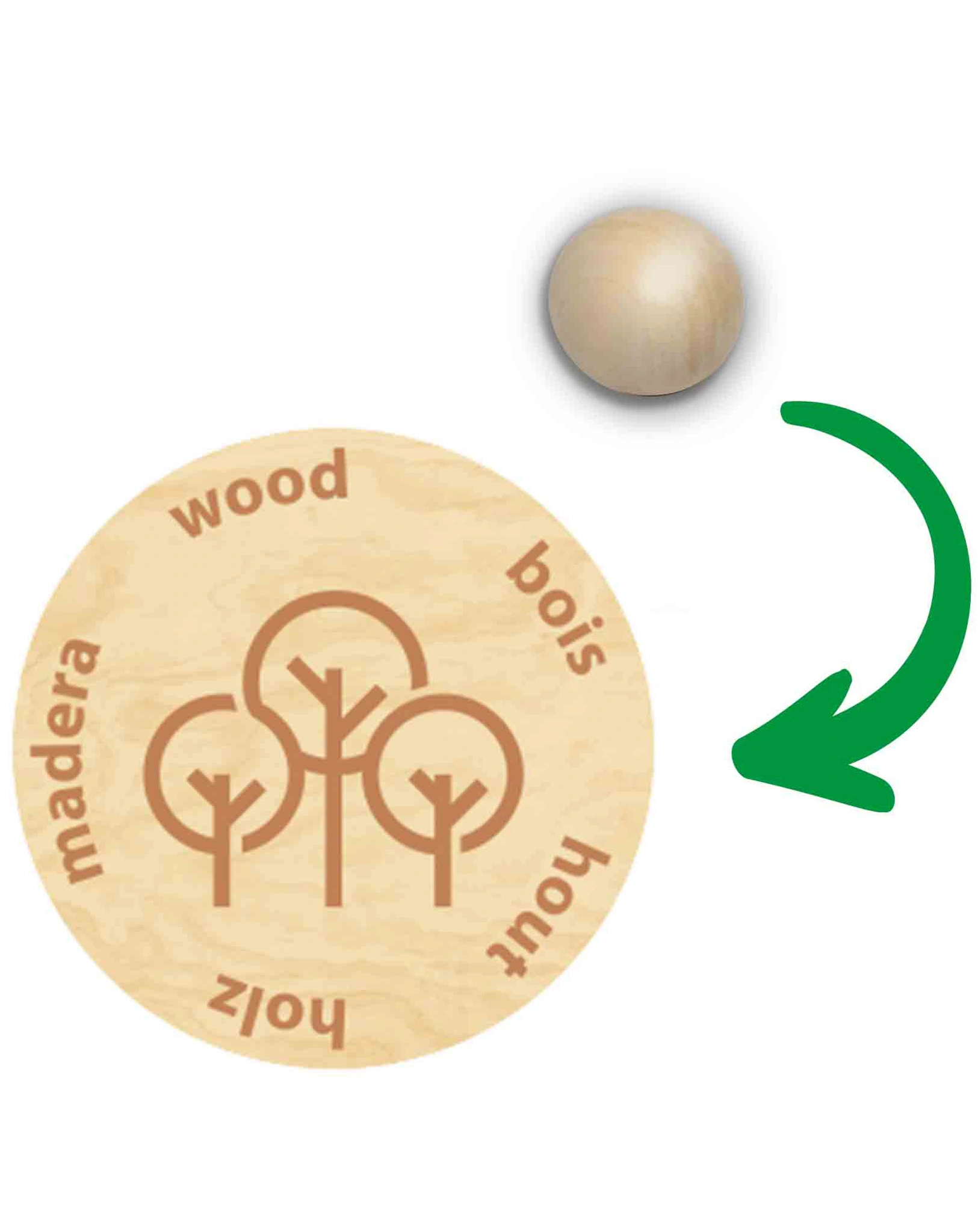 Outdoor-Spiel DOSENWERFEN 8-teilig