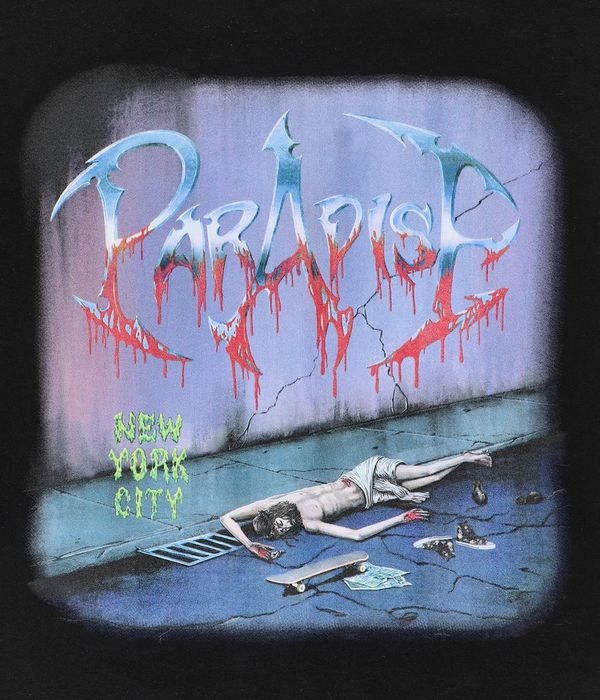 Paradise NYC Obituary T-Shirt (black)