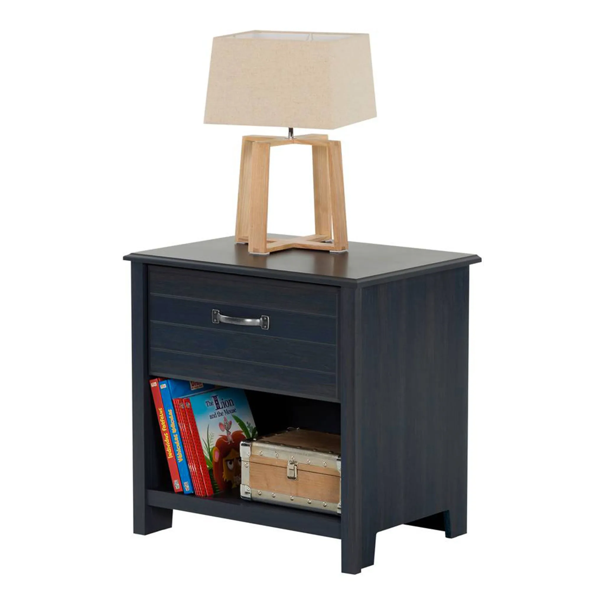 South Shore Table de Nuit Asten - Myrtille