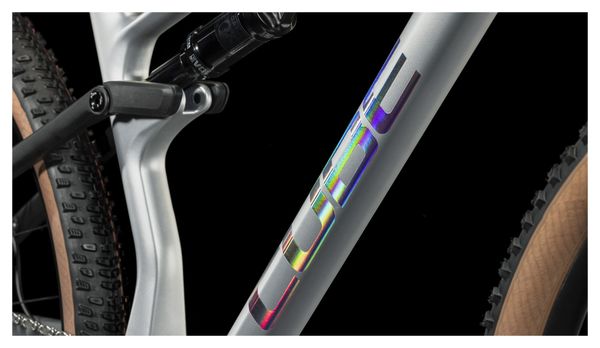 VTT Tout-Suspendu Cube AMS Zero99 C:68X Race 29 Shimano XT 12V 29'' Argent