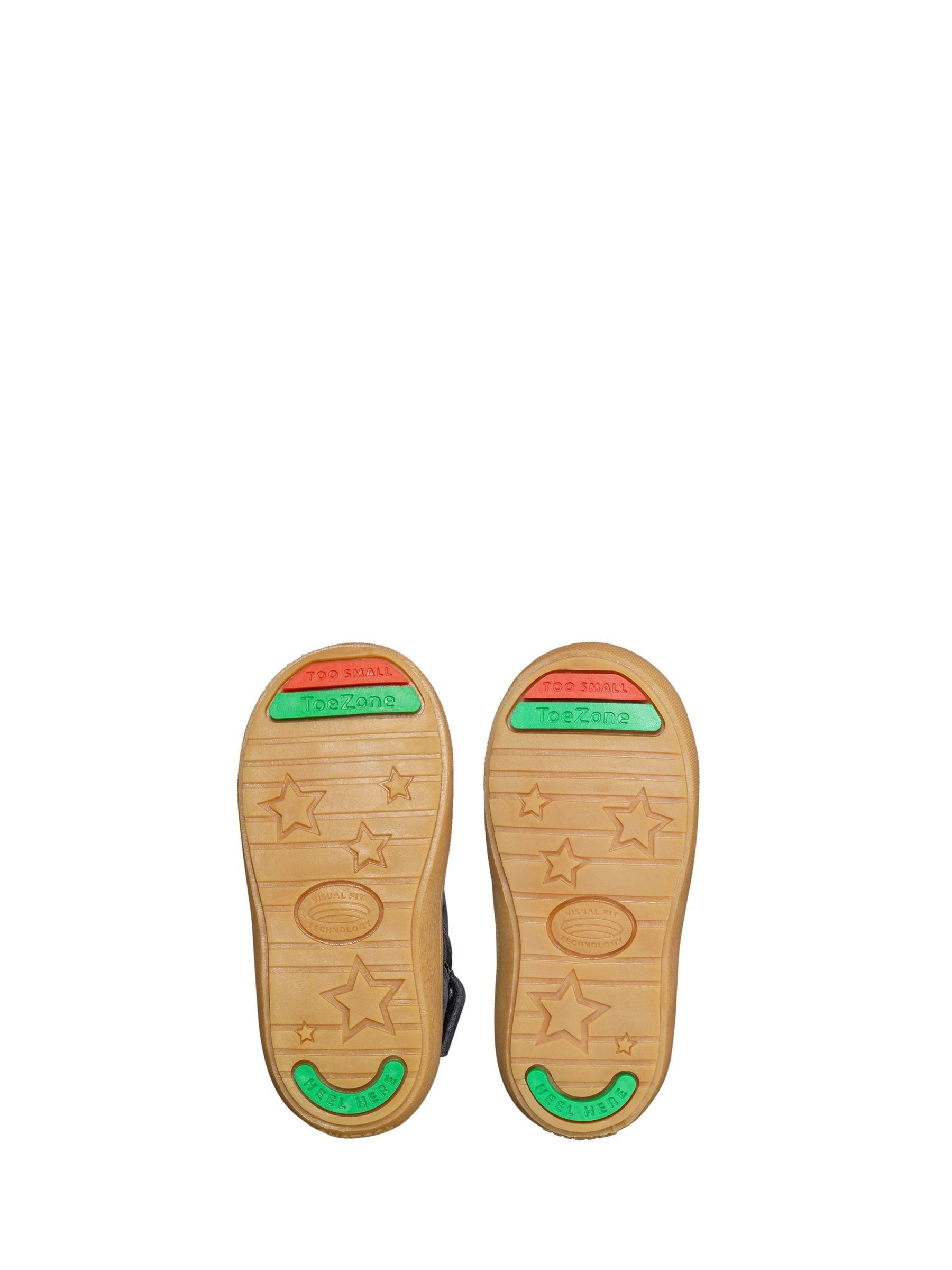 ToeZone Sam suède leren Boots met elastische inzet en rits voor Jongens