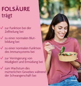 Floradix Folsäure Kapseln, 60 Stück