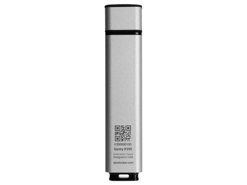 DataLocker Sentry K350 - USB flashdrive - krypteret - 64 GB - TAA-kompatibel