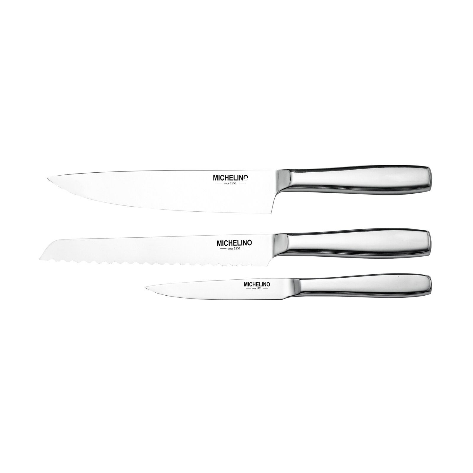 Michelino Küchenmesser Set 3-teilig in Box