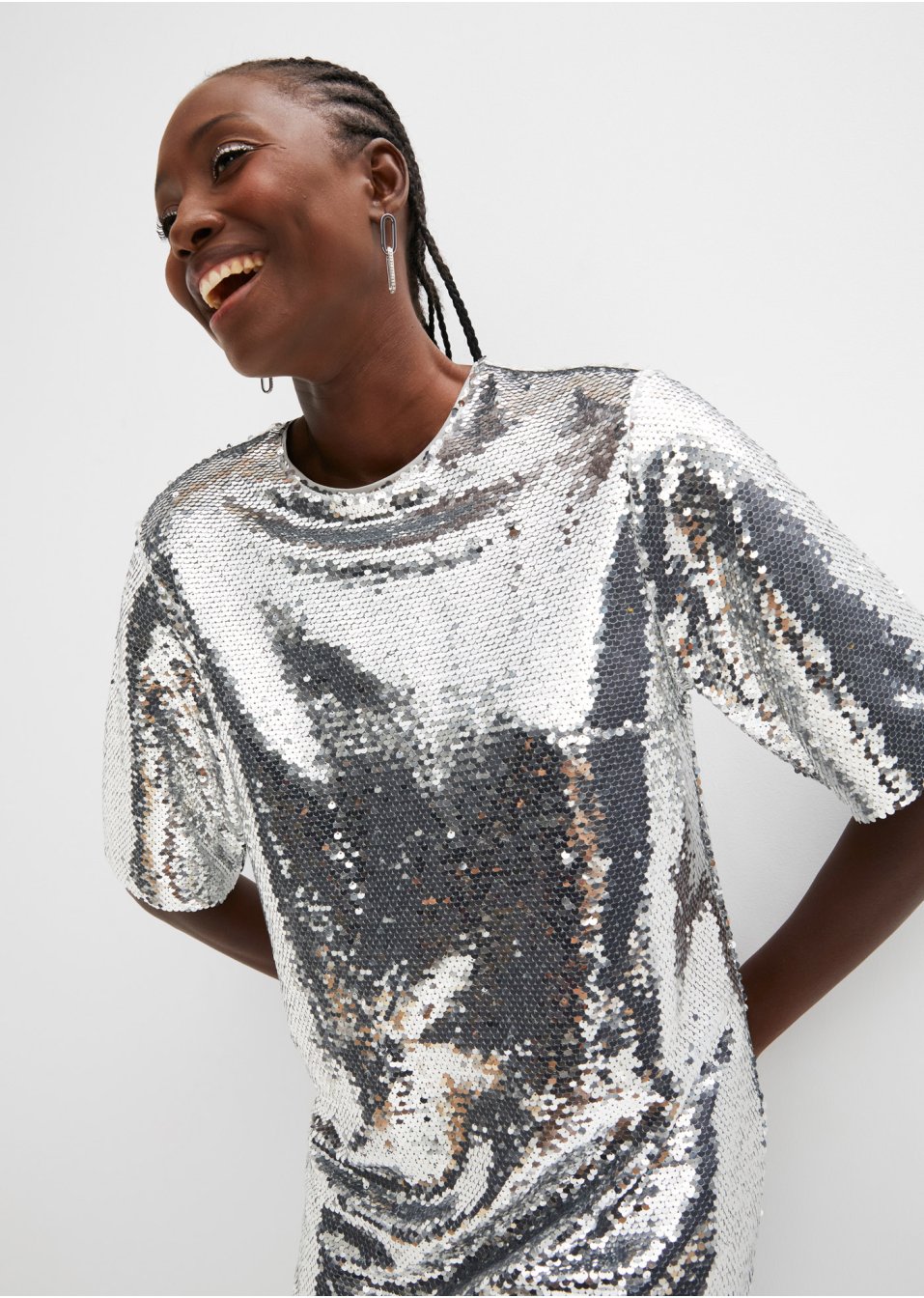 Robe à paillettes