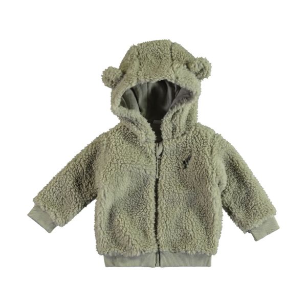 Babylook Teddy Vest - Maat 50/56 - Mineral