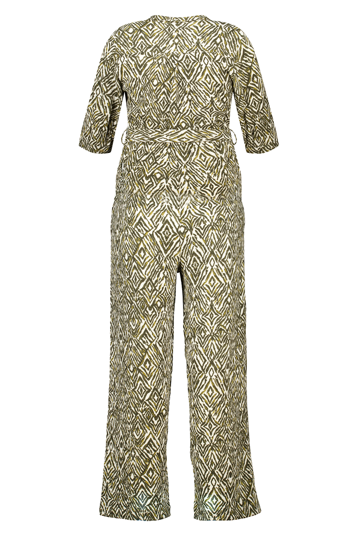 Jumpsuit met print Multi Khaki