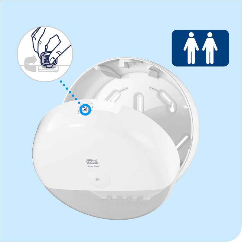 Distributeur Tork T9 mini Smartone Blanc