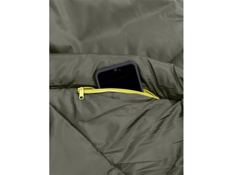 VAUDE Schlafsack Sioux 800 II SYN Polyester, Grün Kunstfaser-Schlafsack