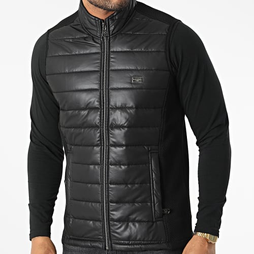 Veste Zippée Sans Manches BLC22K05 Noir