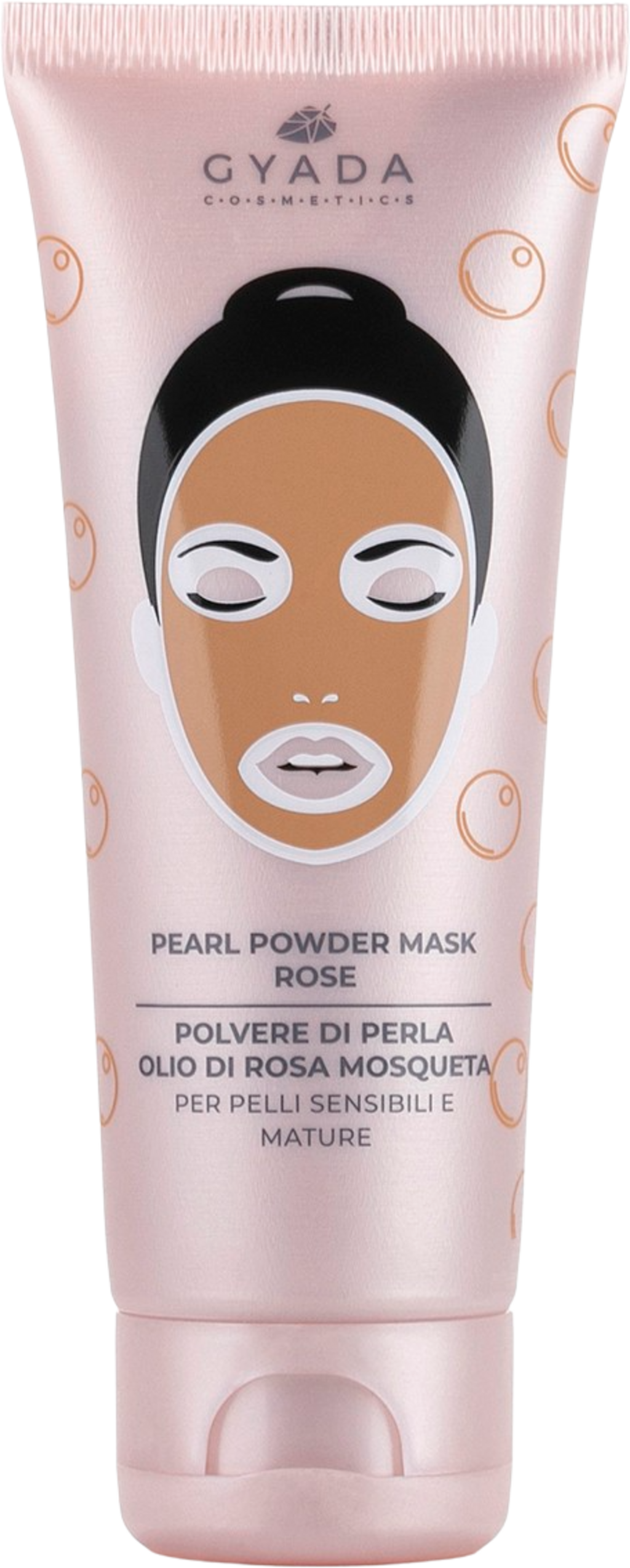 GYADA Cosmetics  Perlenpuder-Maske Rosé, 75 ml