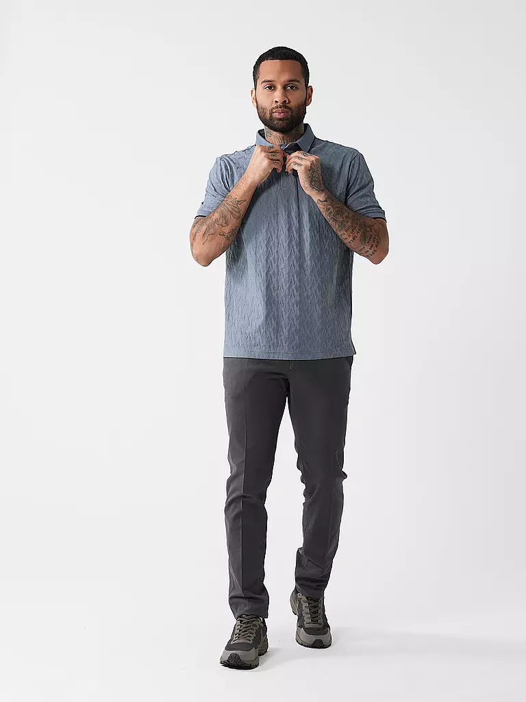 ARMANI EXCHANGE Poloshirt hellblau