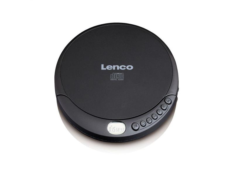 Lenco CD-Player CD-010 Schwarz Portabler CD-Player