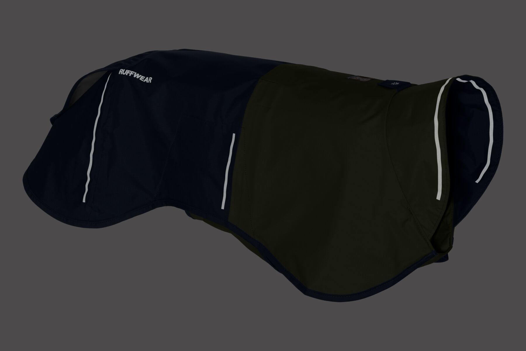 Veste imperméable étanche et coupe-vent sun shower™ avec passage pour la laisse. Couleur: midnight blue (marine/kaki), taille: l