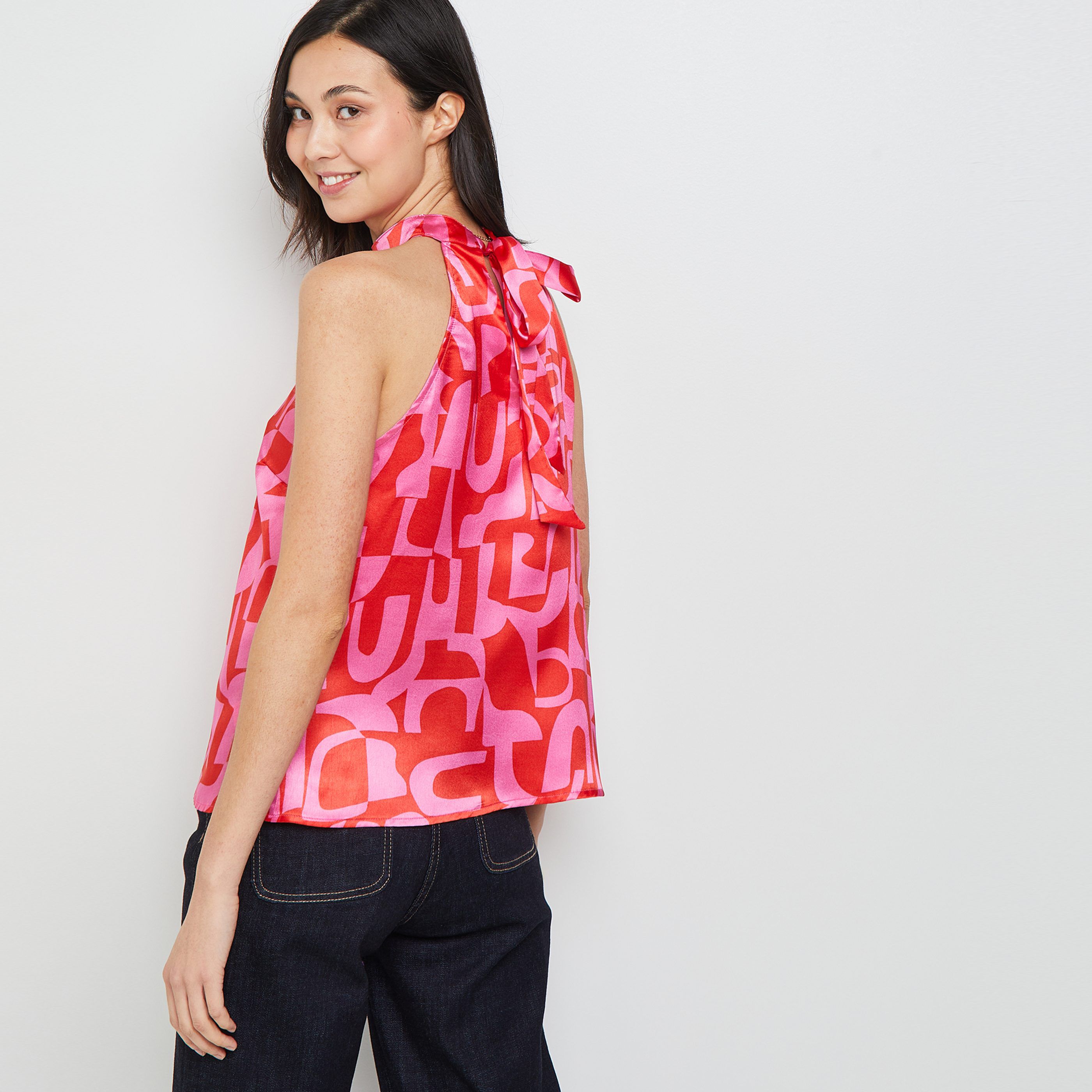 Top imprimé femme - ROSE