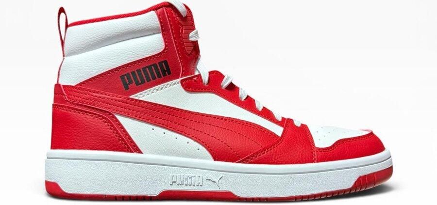 PUMA Rebound V6 Sneakers Heren Rood Wit
