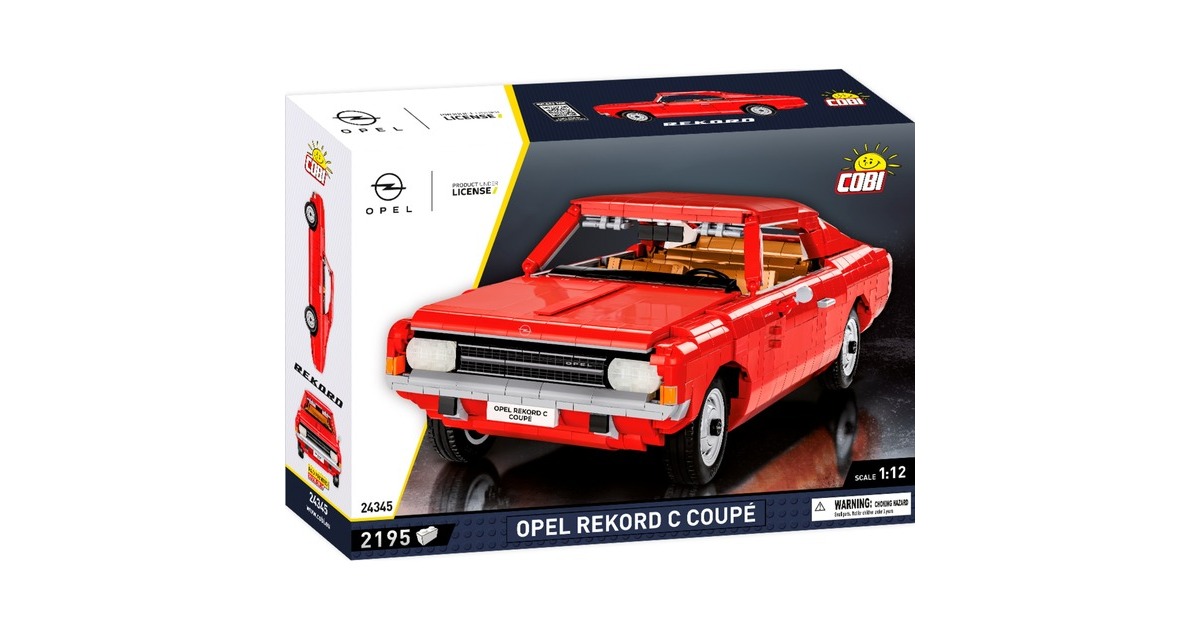 COBIOpel Rekord C Coupe Constructiespeelgoed  (Schaal 1:12)