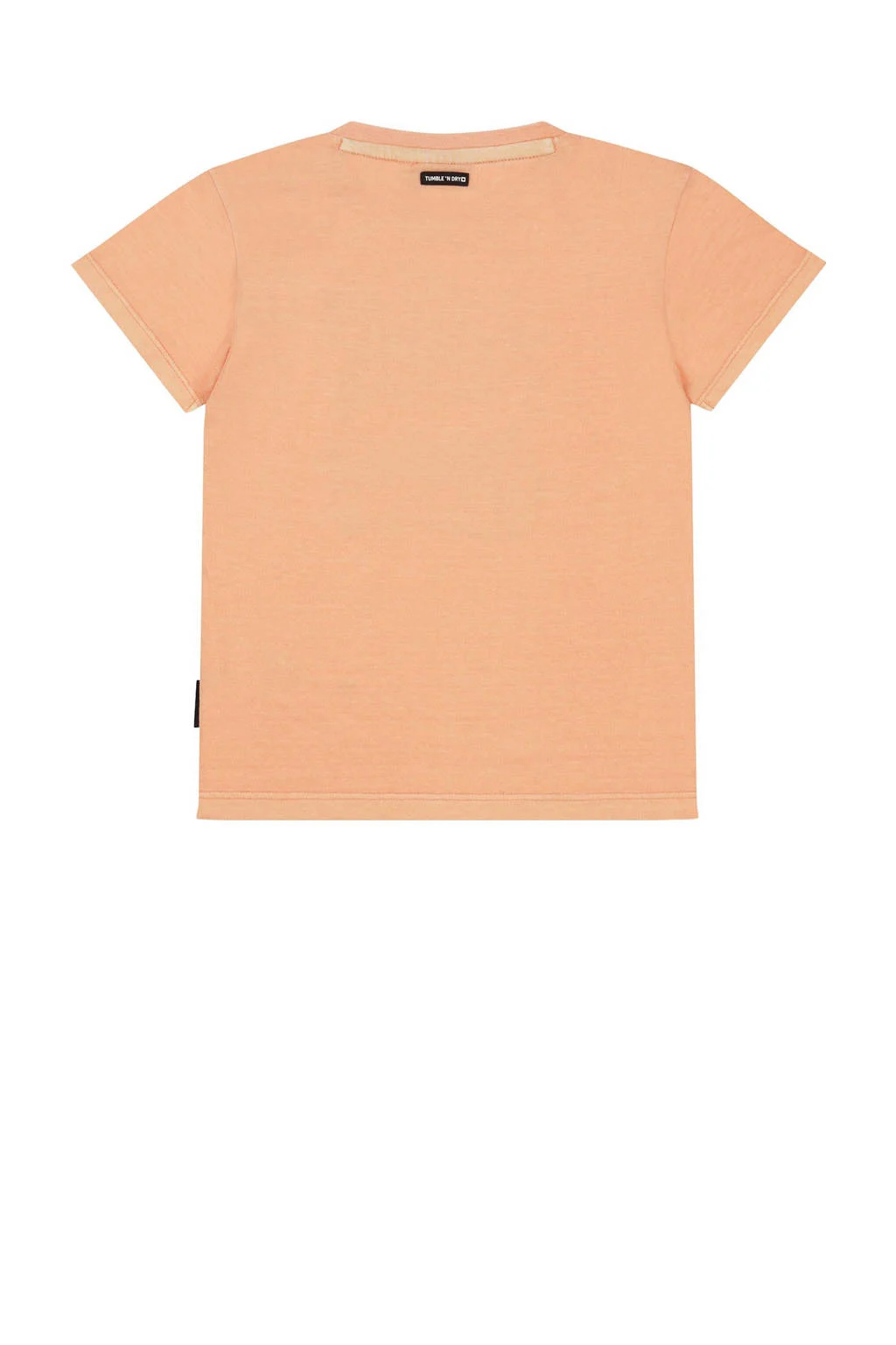 Tumble 'n Dry T-shirt Barrel van katoen zacht oranje