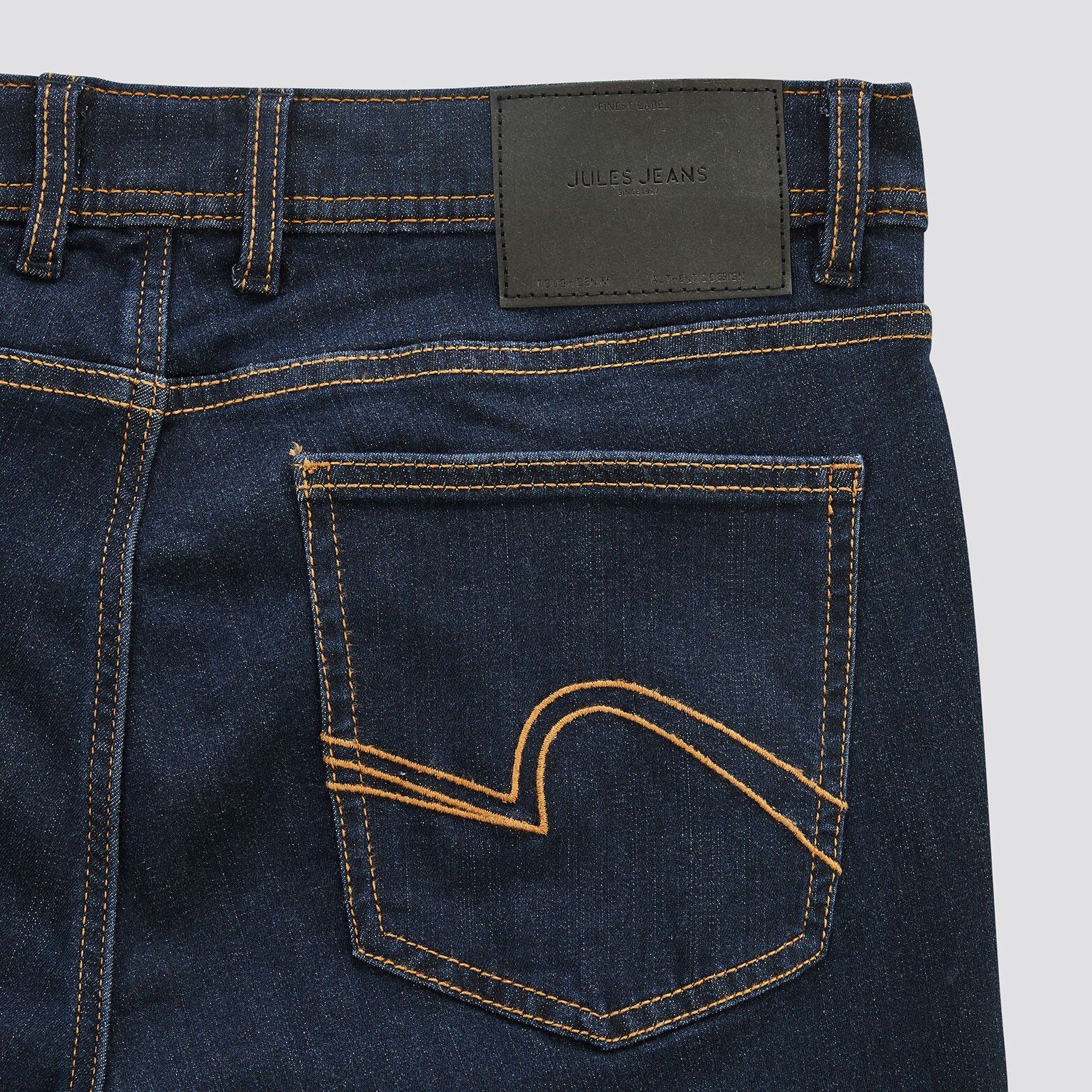 Jean slim urbanflex en polyester recyclé Bleu