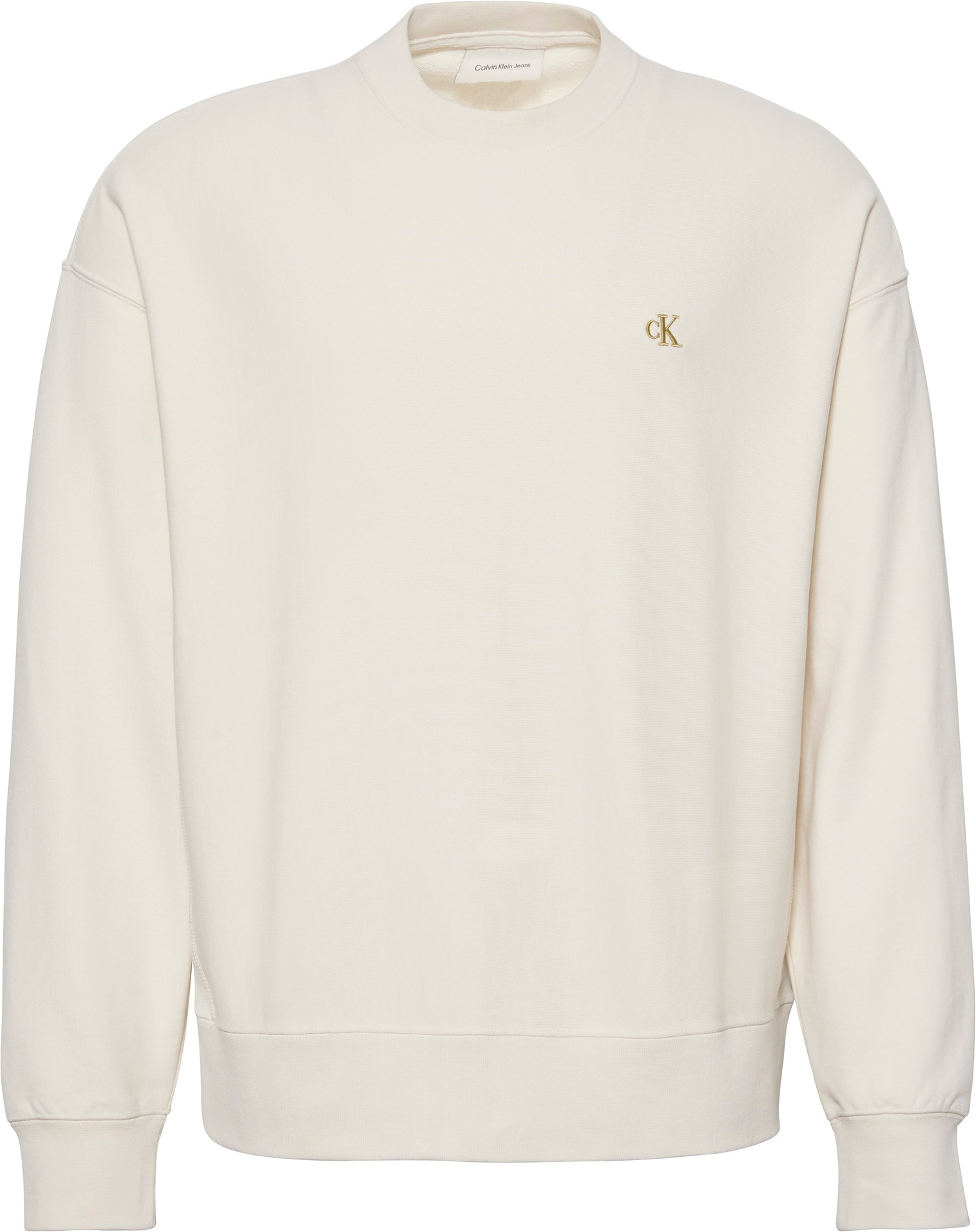 Calvin Klein Jeans Sweatshirt »PRMM TRRY MNGRM CN S«, Mit Rundhalsausschnitt