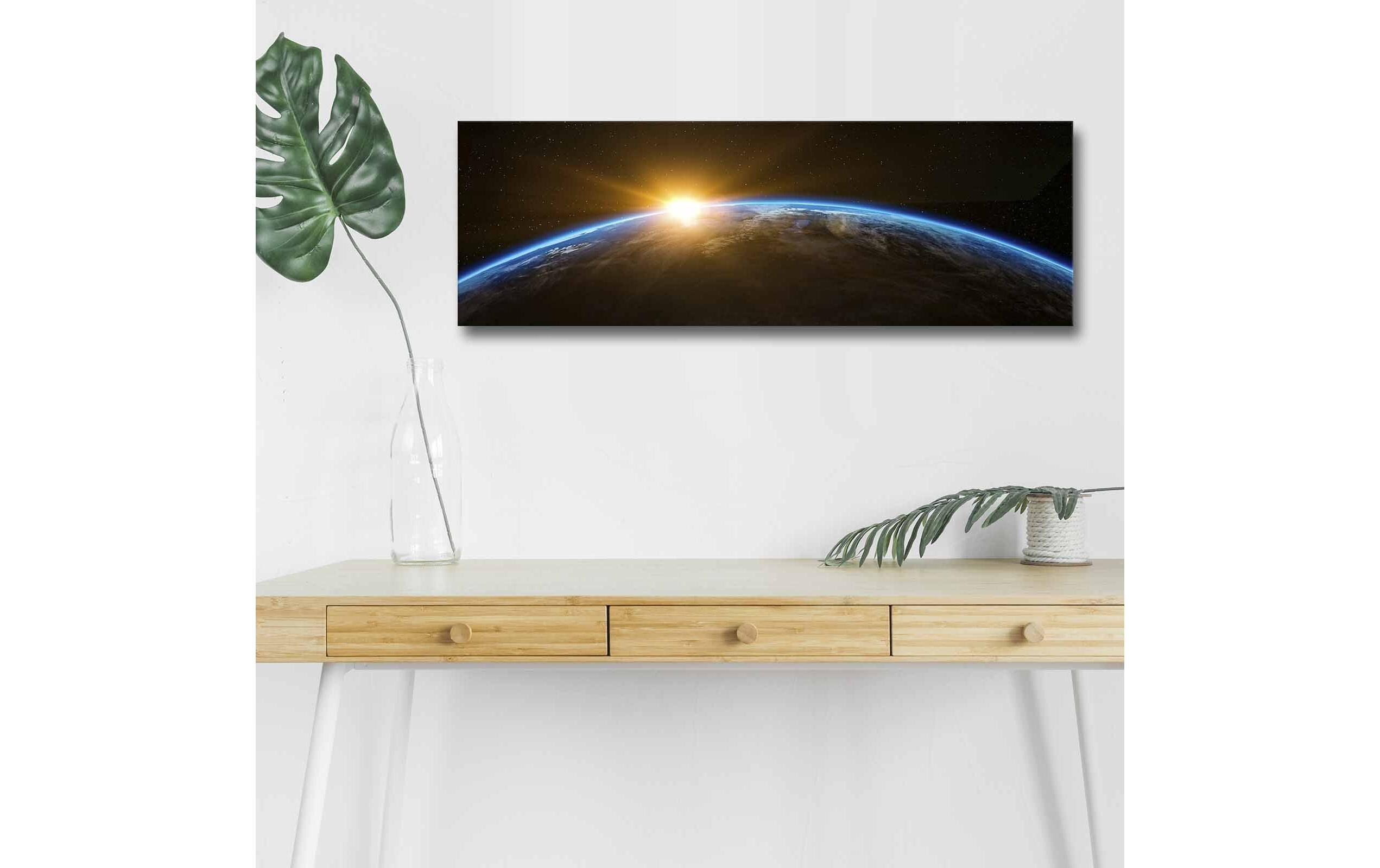 Bild World 30 x 90 cm, MDFLeinwandbild