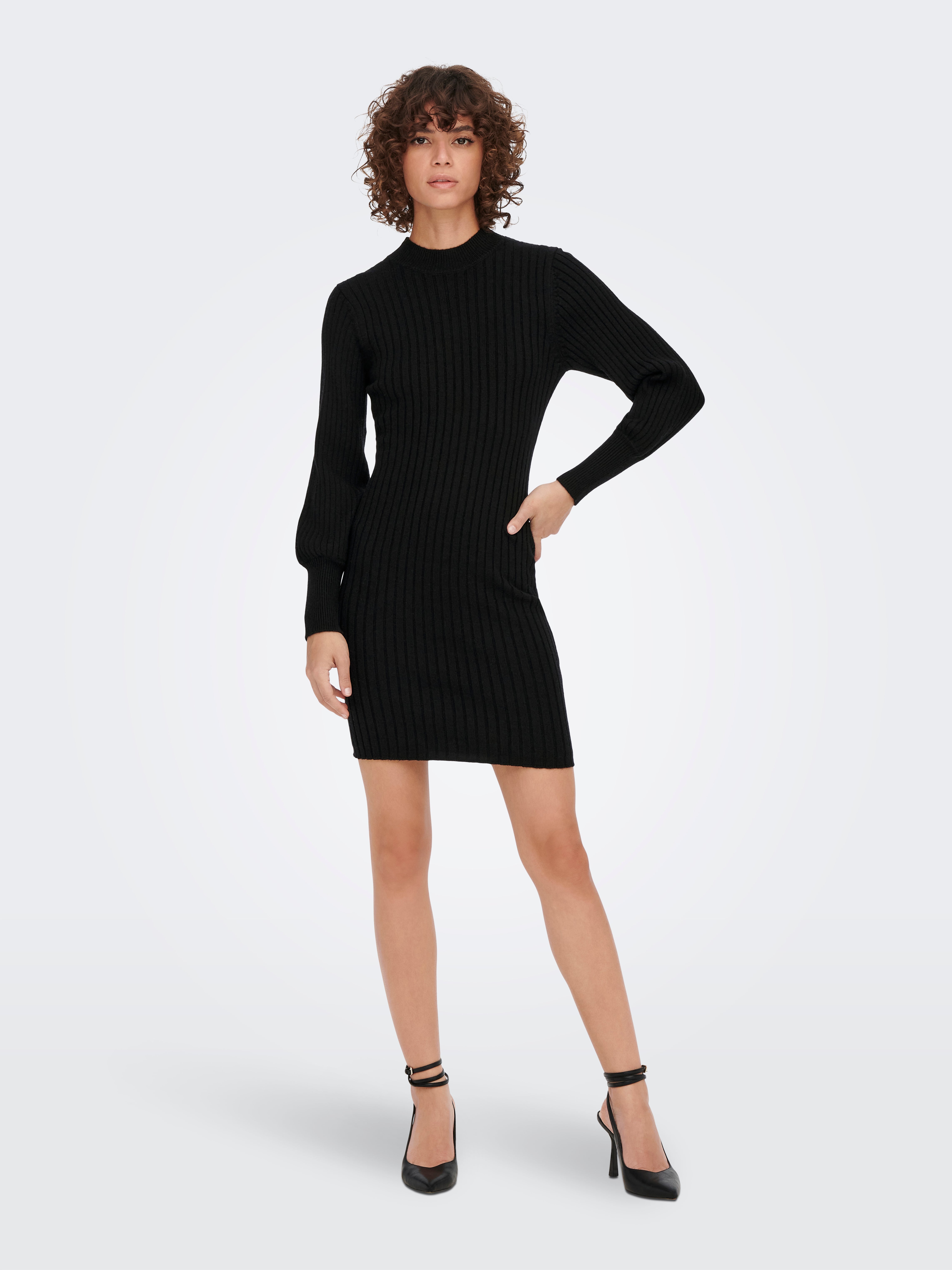 JDYMAGDA Langes Kleid Black