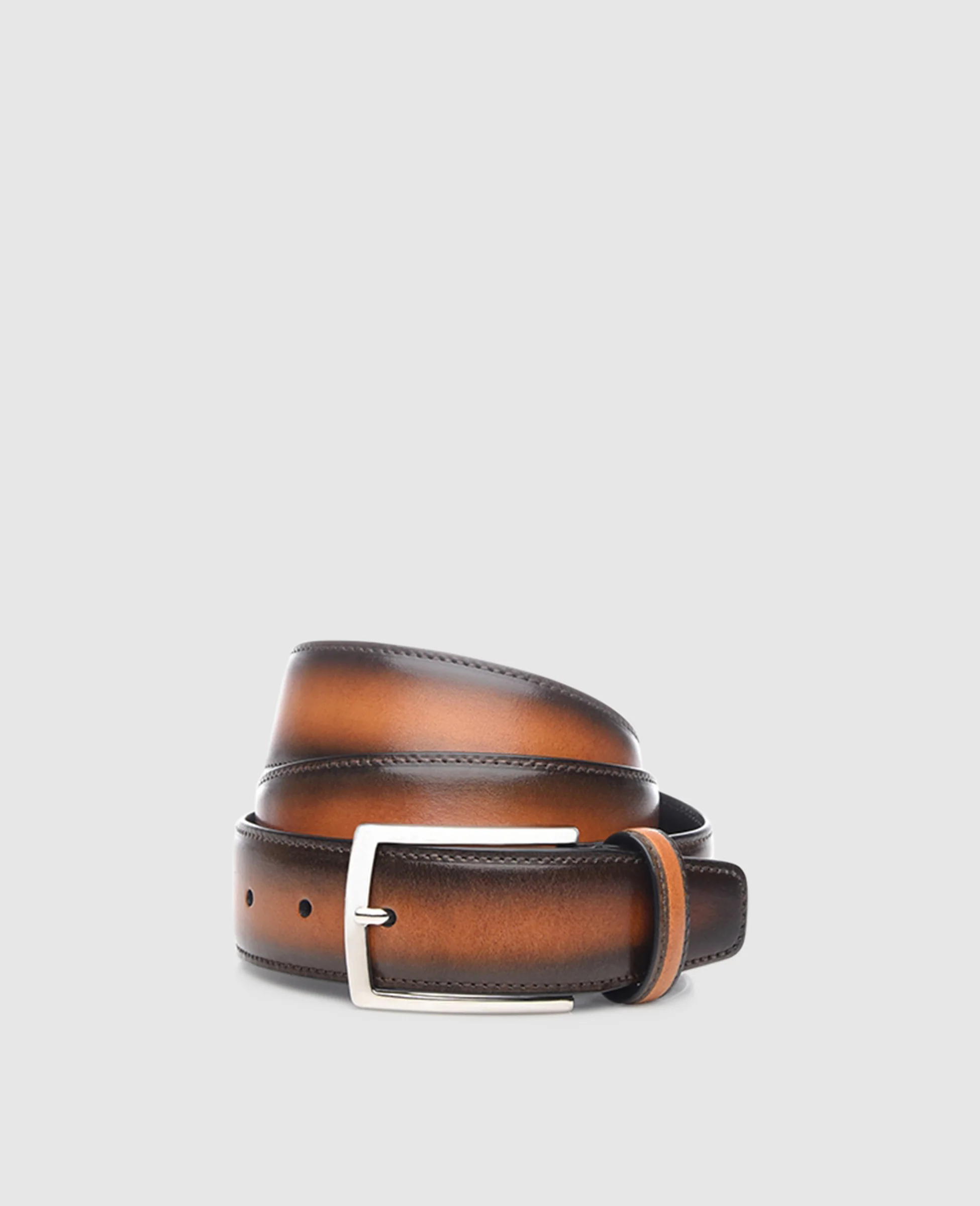 Patina Herrengürtel in Whiskey