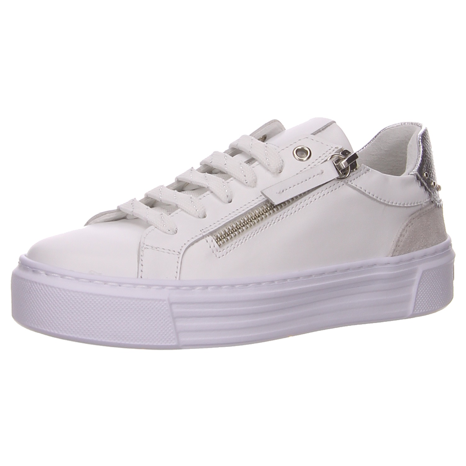 elbandi Sneaker weiß weiss/weiss kombi