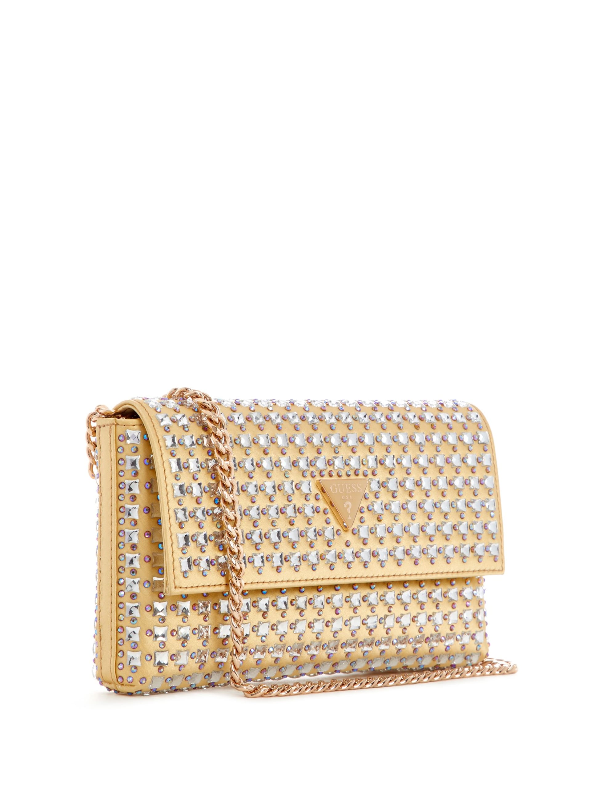 Clutch Zalina com Strass