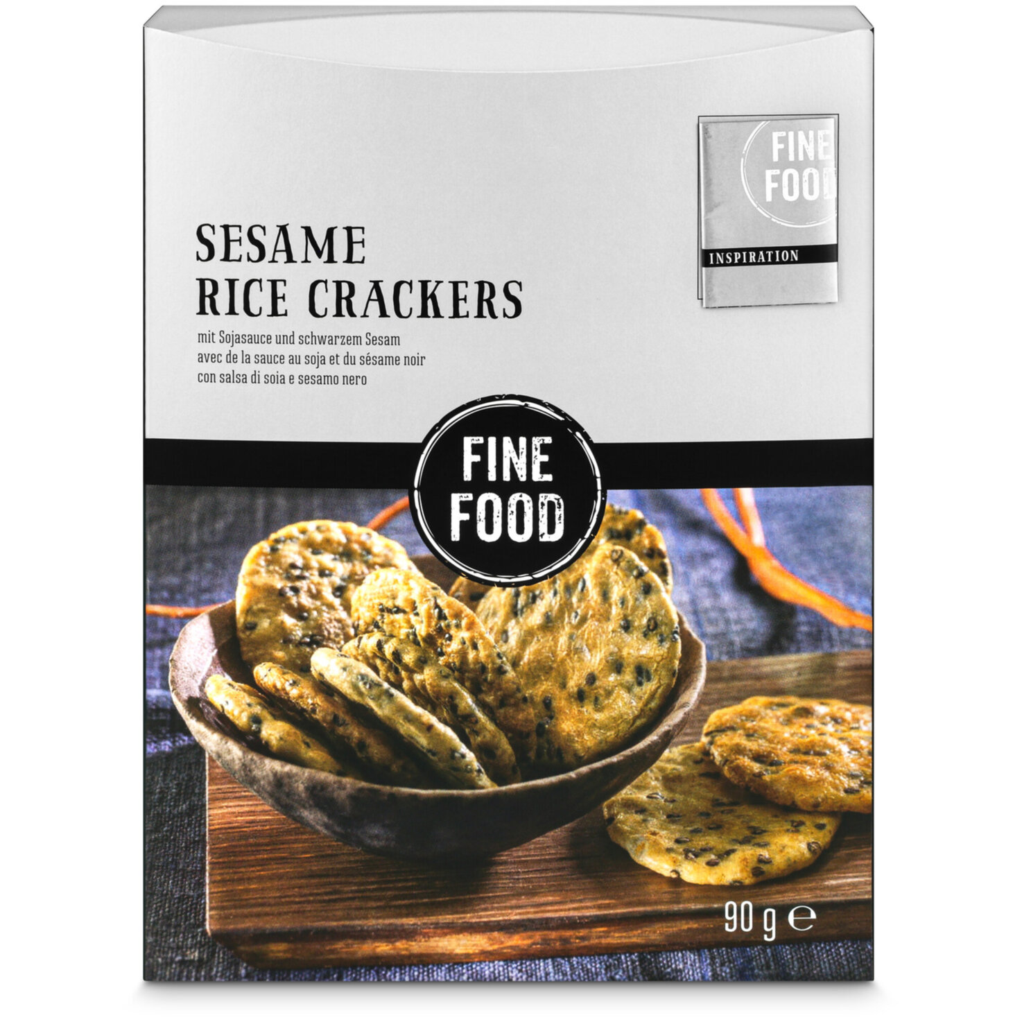 Fine Food Sesame Rice Crackers
