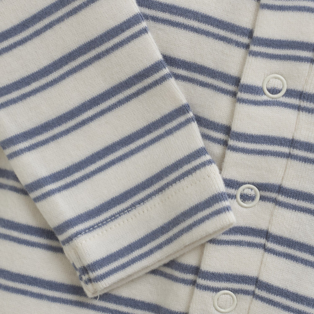 Køb FIXONI Flint Stone Romper LS W. Feet Rib