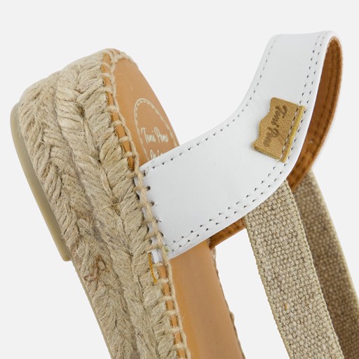 Toni Pons Etna Espadrilles wit Leer