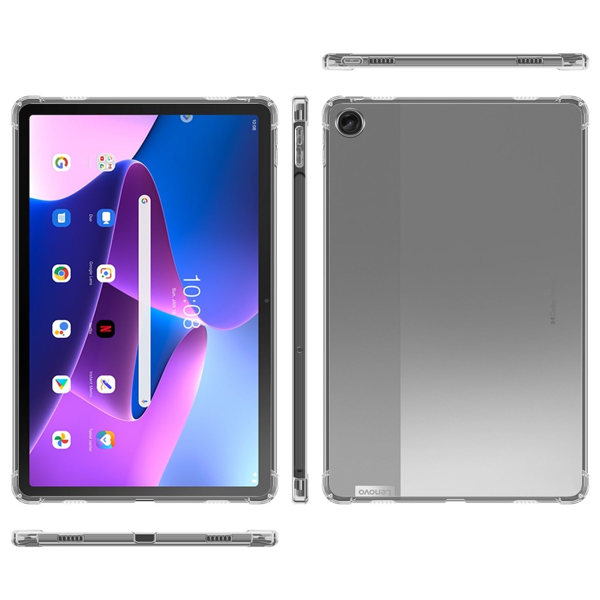 Lenovo Tab M10 Plus 3er deksel ultra slim