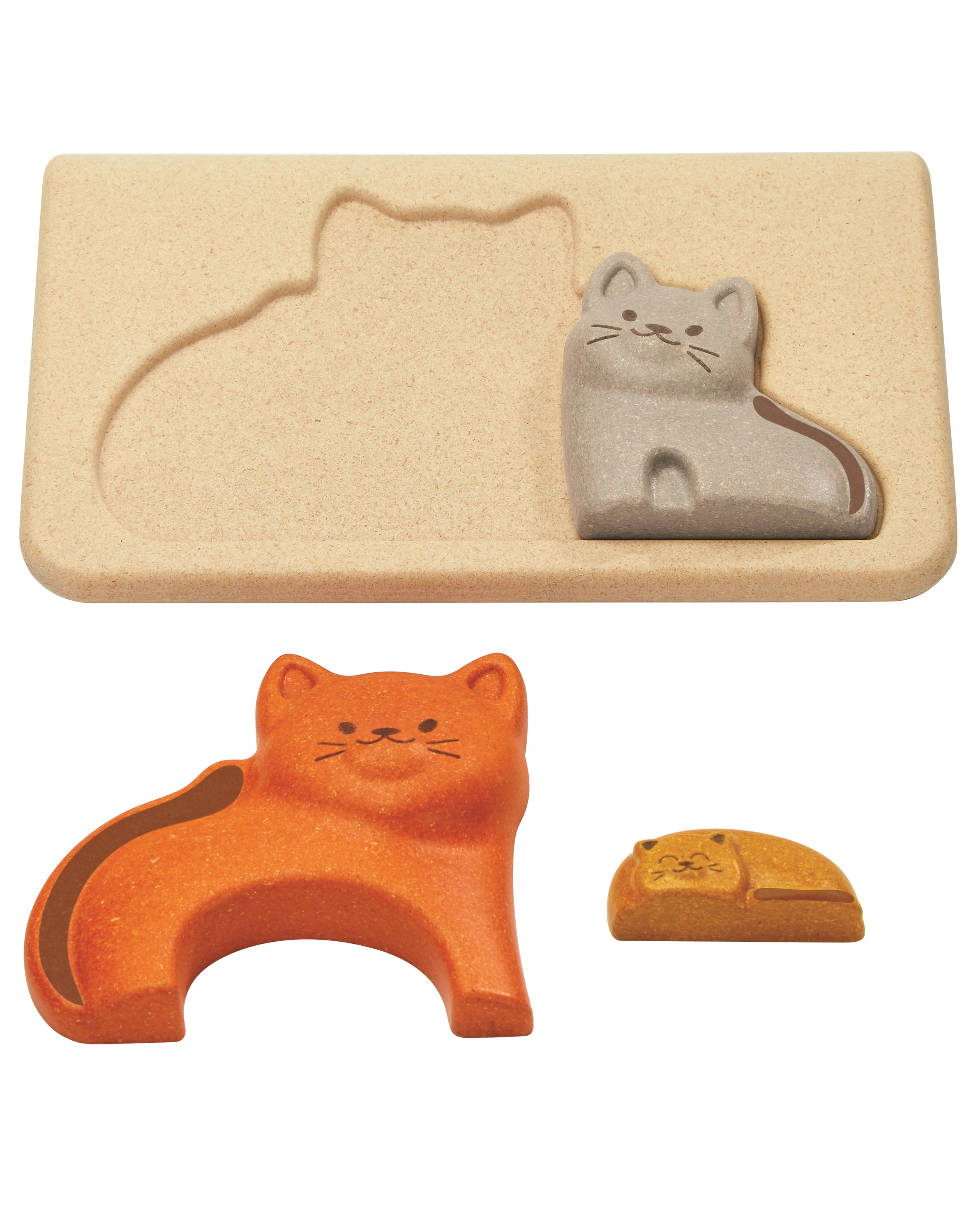 Holz-Puzzle KATZEN 3-teilig