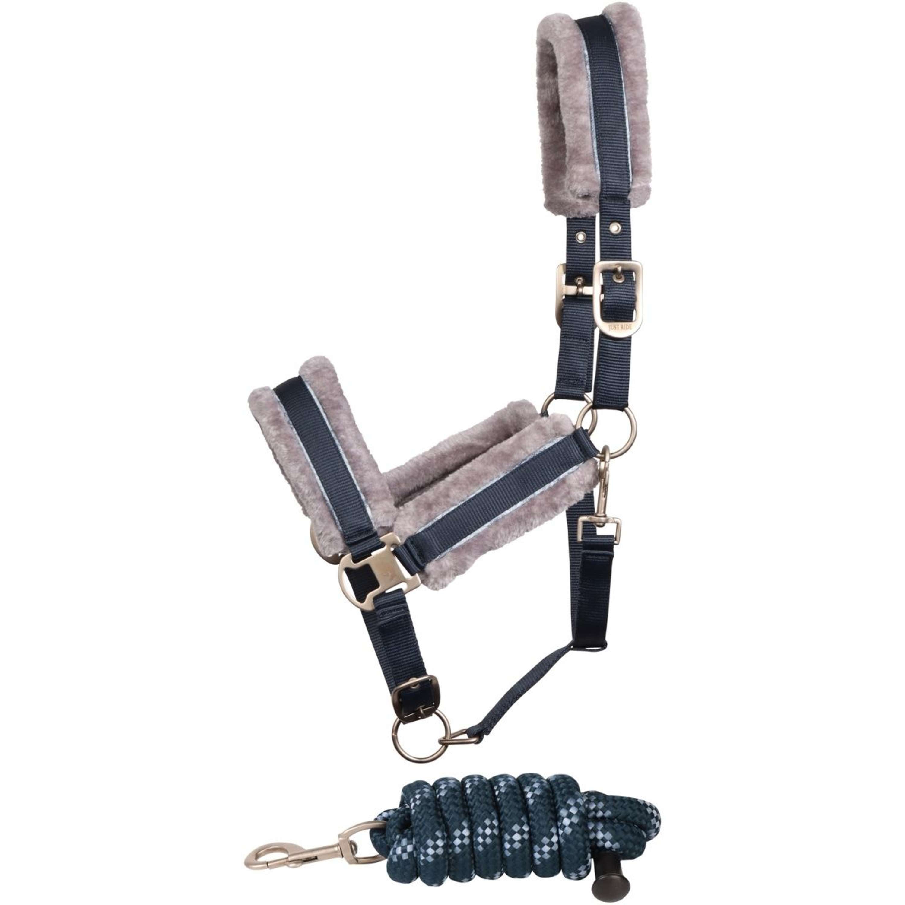Harry's Horse Halsterset Just Ride Retro Soft Navy