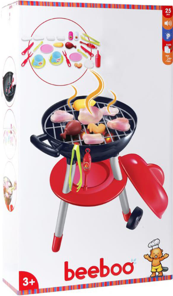 Beeboo Kitchen Kinder-Kugelgrill mit Zubehör
