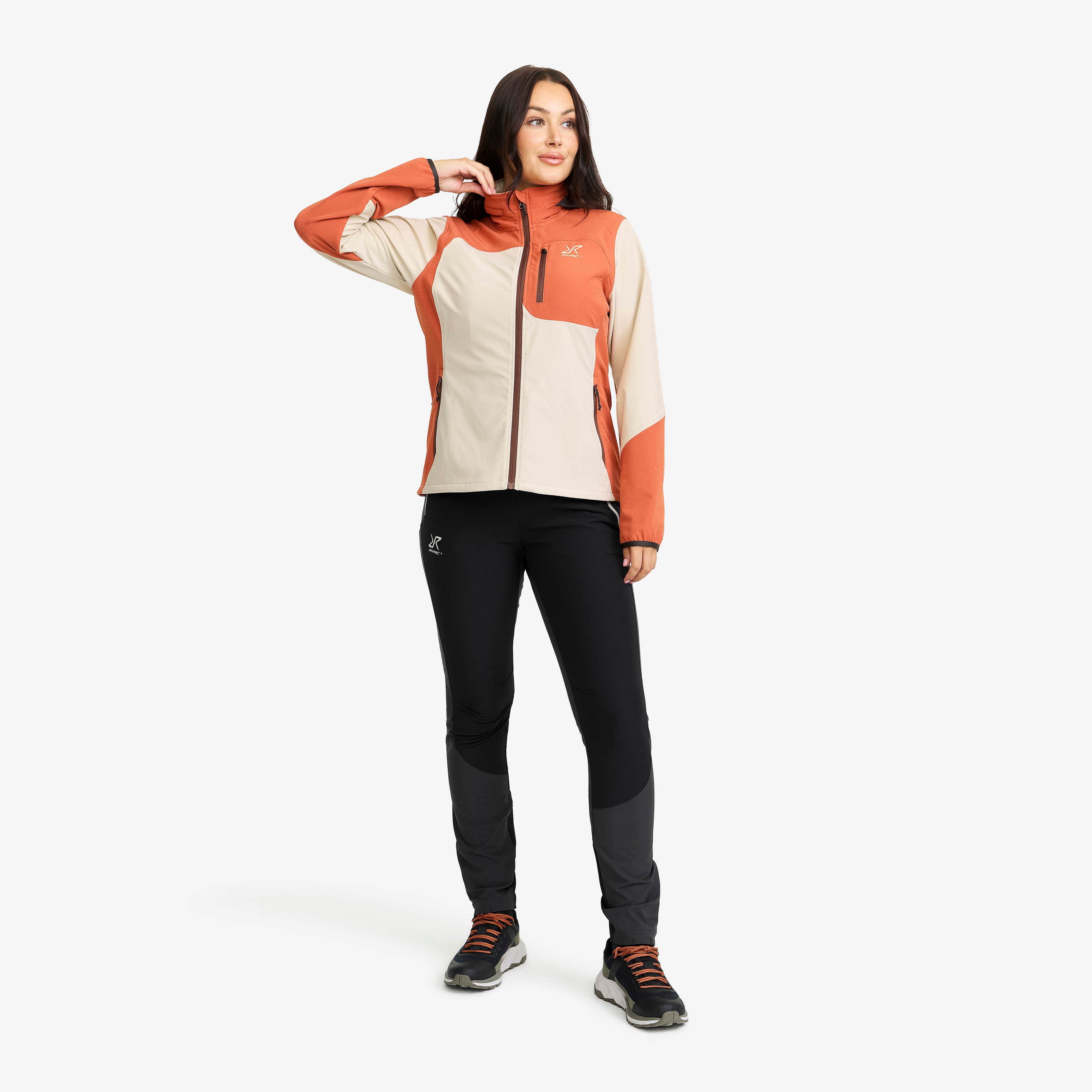 Ridge Trek Stretch Jacket Dame Bruschetta/Peyote