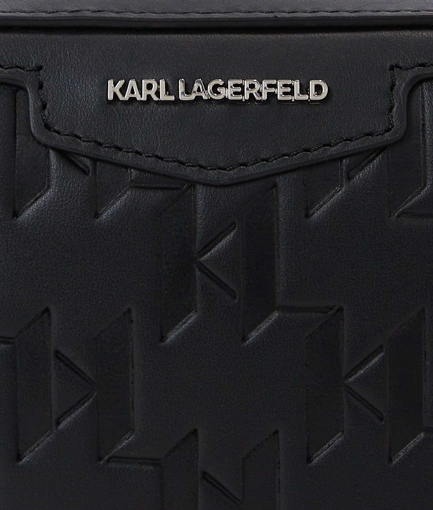 TROUSSE DE TOILETTE K/LOOM EN CUIR - Noir