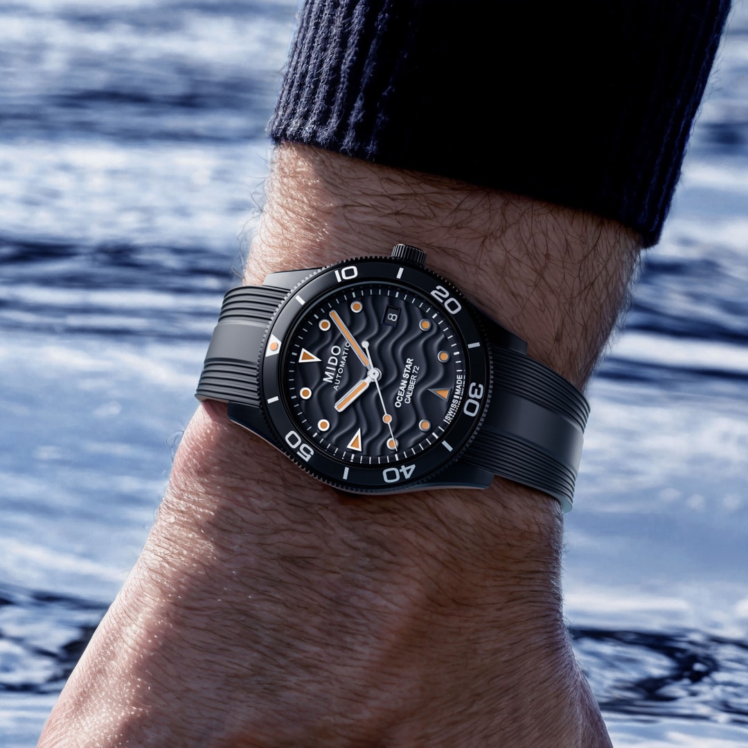 Mido Ocean Star 39 Automatik Schwarz