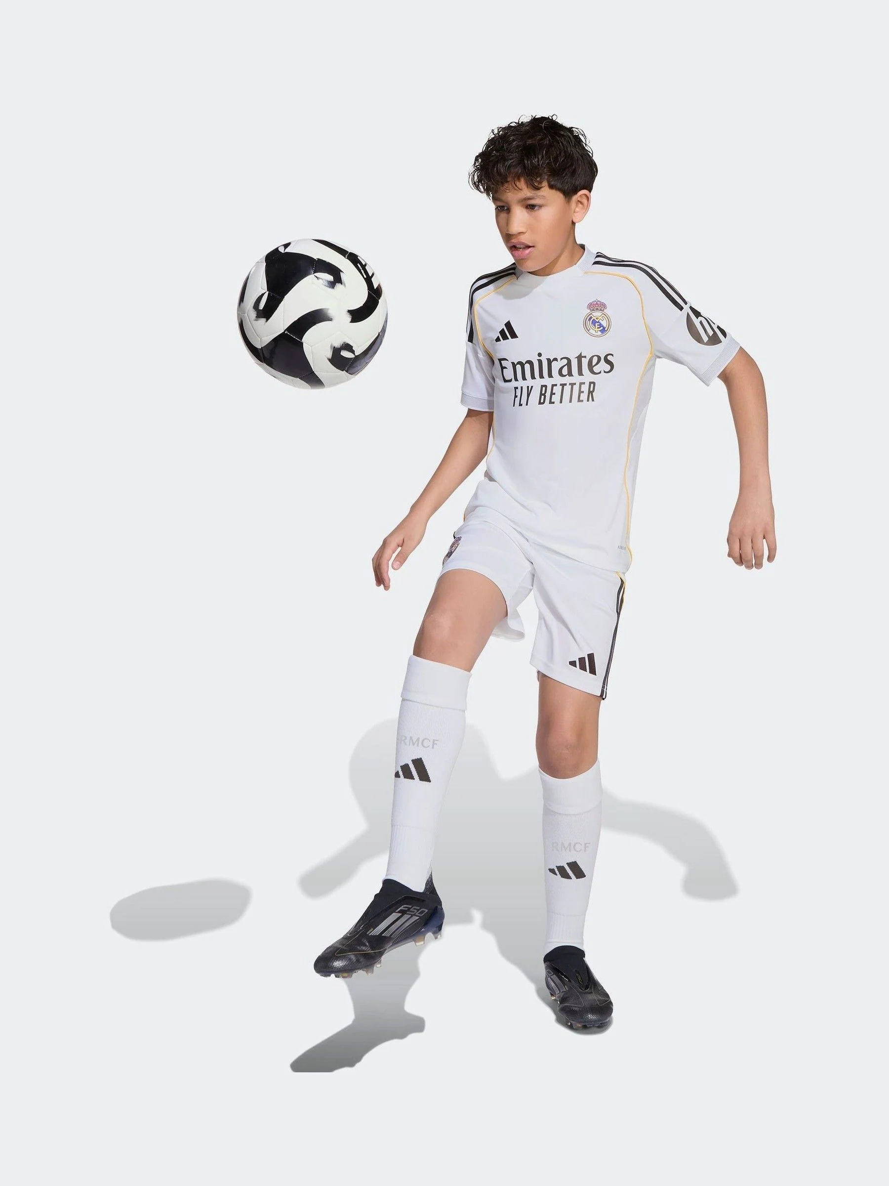 adidas Real Madrid 25/26 Thuisshort voor kinderen