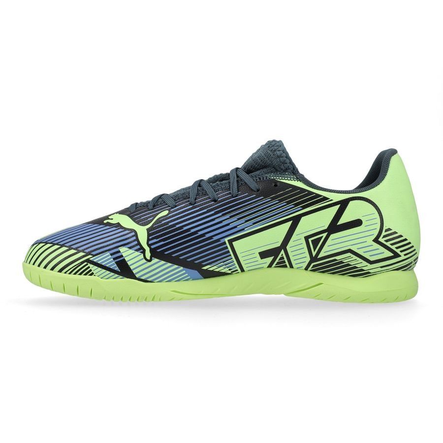 PUMA Future 7 Play IT Lights Out - Gray Skies/Violet/Fizzy Apple/Blanc Enfant